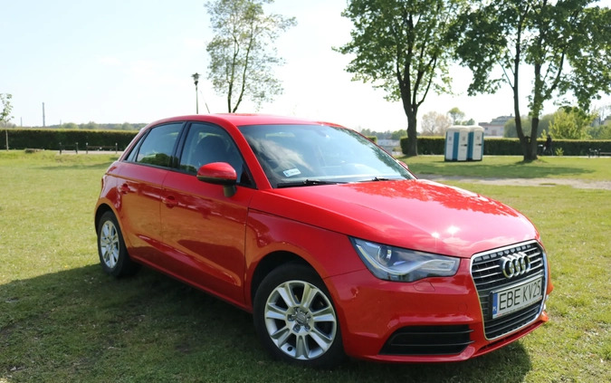 Audi A1 cena 41900 przebieg: 63677, rok produkcji 2012 z Głowno małe 667